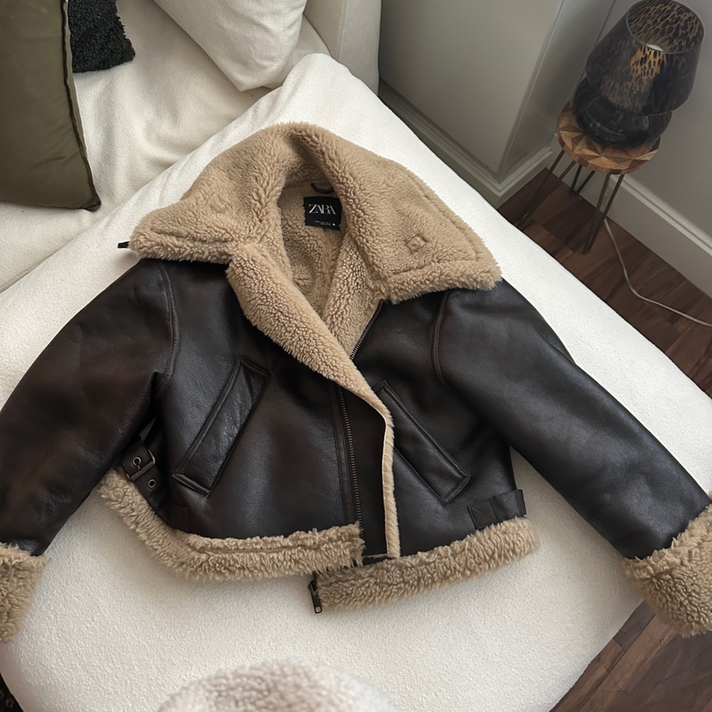 Zara aviator jacket